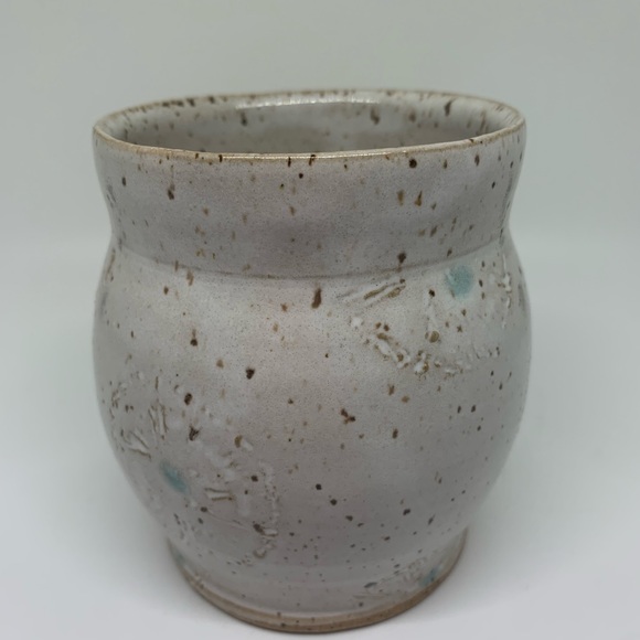 Hand crafted GLAZED ART POTTERY MUG - Picture 2 of 12